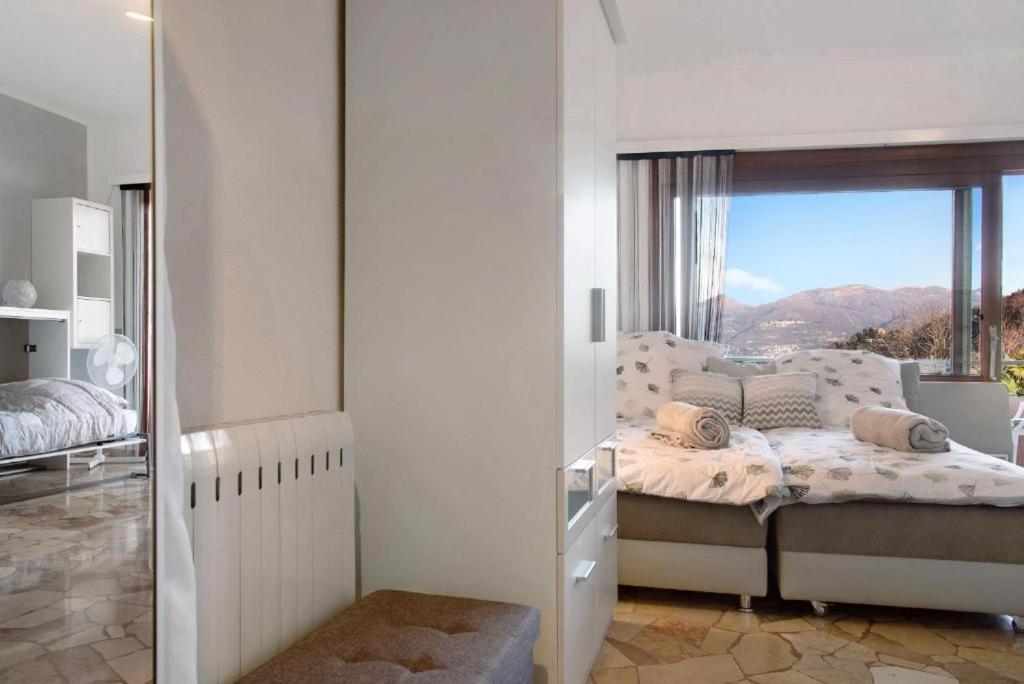 Ferienwohnung Studio Belvedere Brezzo Экстерьер фото