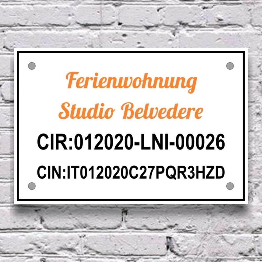 Ferienwohnung Studio Belvedere Brezzo Экстерьер фото